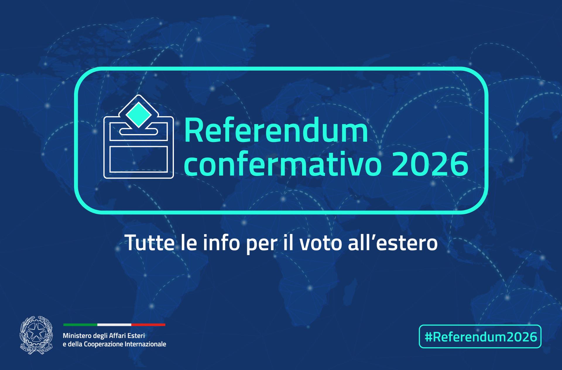 Referendum Costituzionale Confermativo 2026